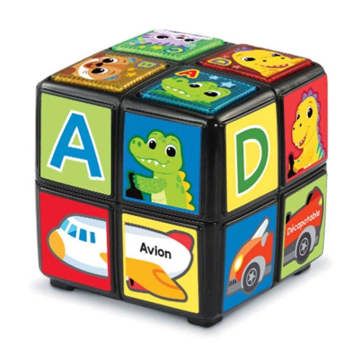 VTech Twist & Teach Animal Cube - (950-558432) ryhmässä LELUT, TUOTTEET LAPSILLE JA VAUVOILLE / Lelut vauvoille (0-3v) / Toiminnalliset lelut @ TP E-commerce Nordic AB (D02470)