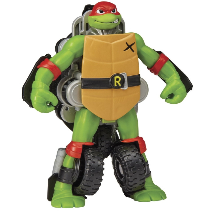 Teenage Mutant Ninja Turtles Turtles - Mutant Mayhem Transformer Turtle - Raphael ryhmässä LELUT, TUOTTEET LAPSILLE JA VAUVOILLE / Leikkikalut, Askartelu &Pelit / Figuurit, miniatyyrit ja tarvikkeet @ TP E-commerce Nordic AB (D02472)