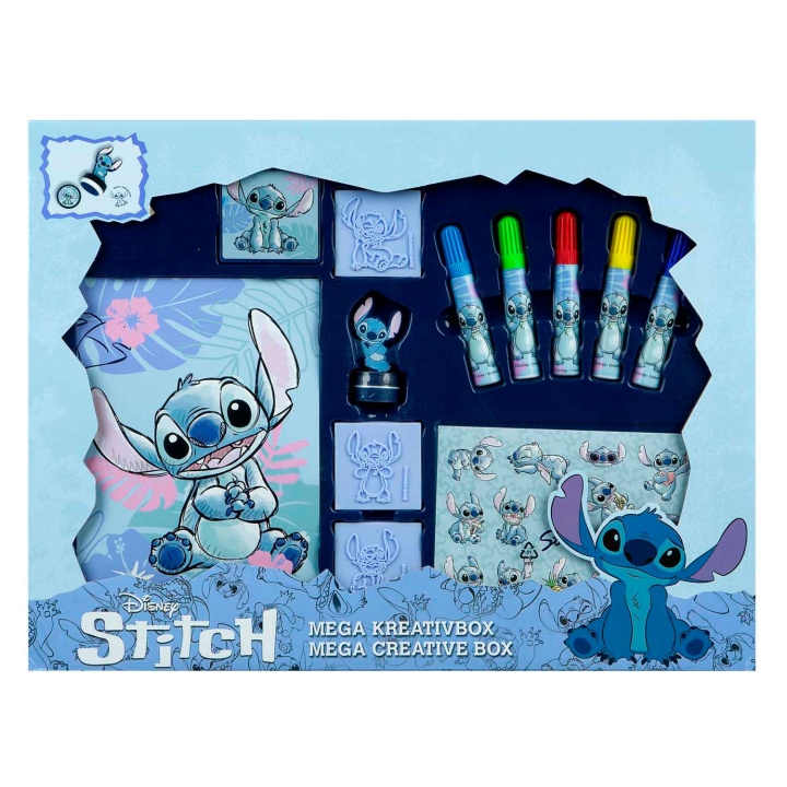 Undercover Lilo & Stitch - Mega Creative Box (6600000095) ryhmässä LELUT, TUOTTEET LAPSILLE JA VAUVOILLE / Leikkikalut, Askartelu &Pelit / Käsityöt @ TP E-commerce Nordic AB (D02487)