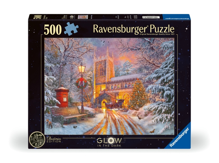 Ravensburger Puzzle Magical Christmas Starline, 500 kpl (12000481) ryhmässä URHEILU, VAPAA-AIKA JA HARRASTUS / Harrastus / Palapeli @ TP E-commerce Nordic AB (D02502)