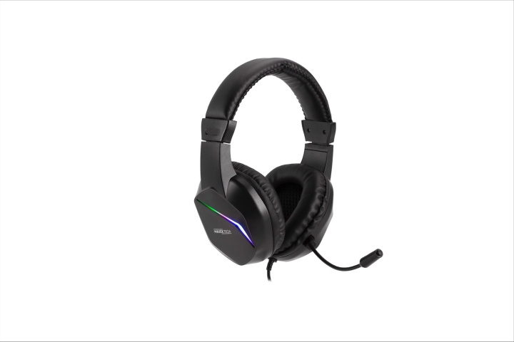 Maxx Tech MX40 LED Multiplatform Gaming Headset ryhmässä KODINELEKTRONIIKKA / Ääni & Kuva / Kuulokkeet & Tarvikkeet / Kuulokkeet @ TP E-commerce Nordic AB (D02504)