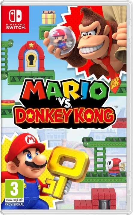 Mario vs. Donkey Kong (Switch) ryhmässä KODINELEKTRONIIKKA / Pelikonsolit & Tarvikkeet / Nintendo Switch / Pelit @ TP E-commerce Nordic AB (D02572)