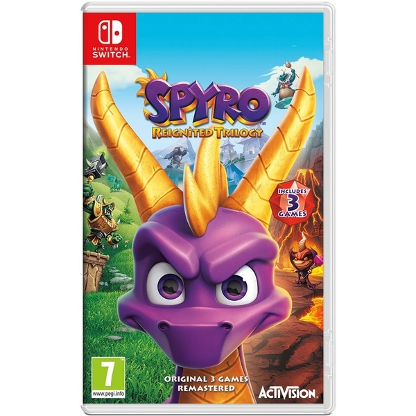 Spyro Reignited Trilogy (Switch) ryhmässä KODINELEKTRONIIKKA / Pelikonsolit & Tarvikkeet / Nintendo Switch / Pelit @ TP E-commerce Nordic AB (D02598)