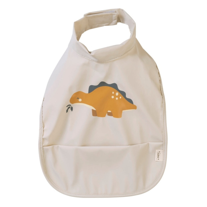 SARO Baby Waterproof Bib - Sand (SAO16561) ryhmässä LELUT, TUOTTEET LAPSILLE JA VAUVOILLE / Lelut vauvoille (0-3v) / Toiminnalliset lelut @ TP E-commerce Nordic AB (D02600)