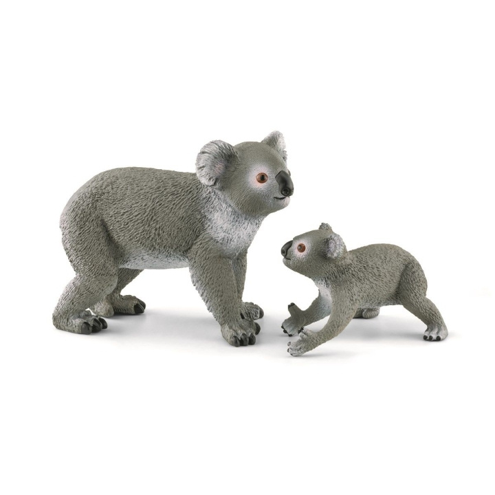 Schleich Wild Life - Koala Mother and Baby (42566) ryhmässä LELUT, TUOTTEET LAPSILLE JA VAUVOILLE / Lelut vauvoille (0-3v) / Pehmolelut @ TP E-commerce Nordic AB (D02604)