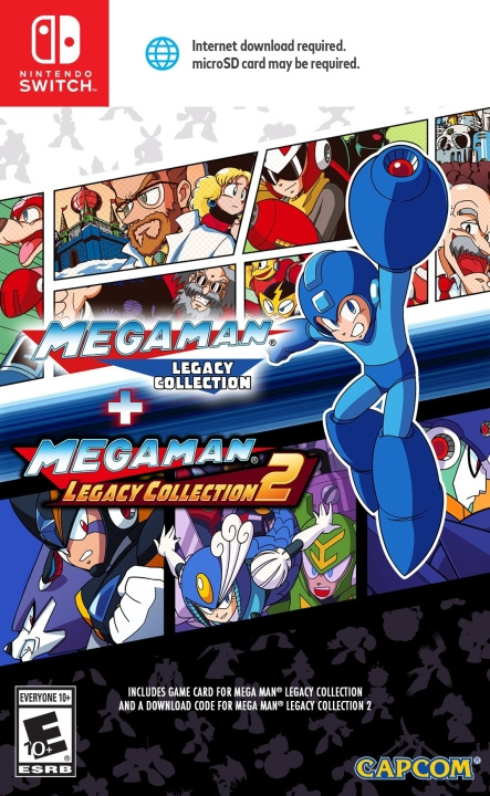 Mega Man Legacy Collection 1 + 2 (Import) (Switch) ryhmässä KODINELEKTRONIIKKA / Pelikonsolit & Tarvikkeet / Nintendo Switch / Pelit @ TP E-commerce Nordic AB (D02625)