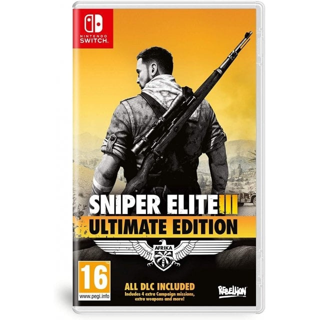 Sniper Elite III (3) - Ultimate Edition (Switch) ryhmässä KODINELEKTRONIIKKA / Pelikonsolit & Tarvikkeet / Nintendo Switch / Pelit @ TP E-commerce Nordic AB (D02633)