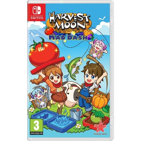 Harvest Moon: Mad Dash (Switch) ryhmässä KODINELEKTRONIIKKA / Pelikonsolit & Tarvikkeet / Nintendo Switch / Pelit @ TP E-commerce Nordic AB (D02634)