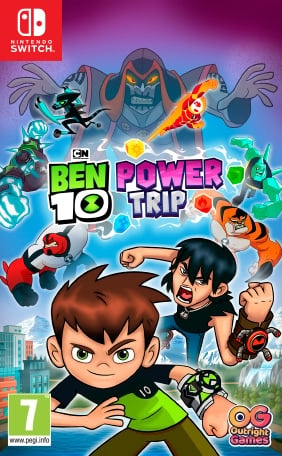 BEN 10: Power Trip (Switch) ryhmässä KODINELEKTRONIIKKA / Pelikonsolit & Tarvikkeet / Nintendo Switch / Pelit @ TP E-commerce Nordic AB (D02641)