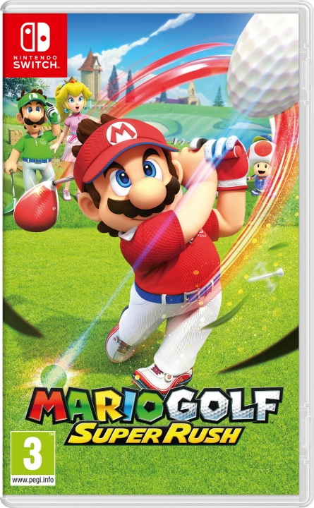 Mario Golf Super Rush (Switch) ryhmässä KODINELEKTRONIIKKA / Pelikonsolit & Tarvikkeet / Nintendo Switch / Pelit @ TP E-commerce Nordic AB (D02648)