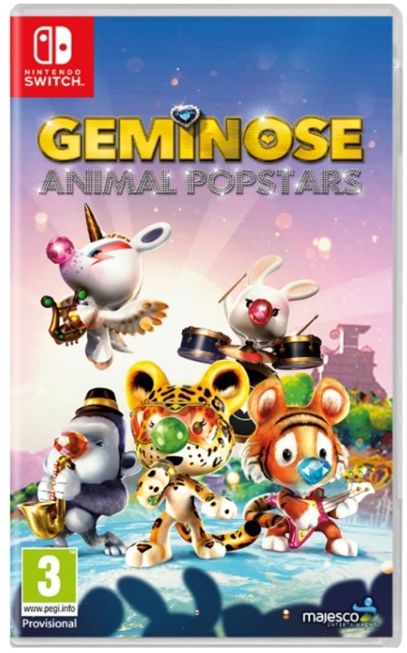 Geminose: Animal Popstars (Switch) ryhmässä KODINELEKTRONIIKKA / Pelikonsolit & Tarvikkeet / Nintendo Switch / Pelit @ TP E-commerce Nordic AB (D02651)