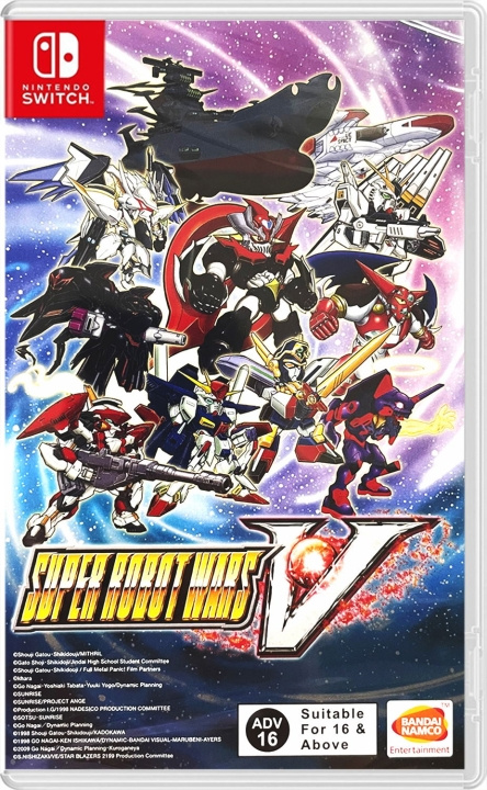 Super Robot Wars V (Import) (Switch) ryhmässä KODINELEKTRONIIKKA / Pelikonsolit & Tarvikkeet / Nintendo Switch / Pelit @ TP E-commerce Nordic AB (D02675)