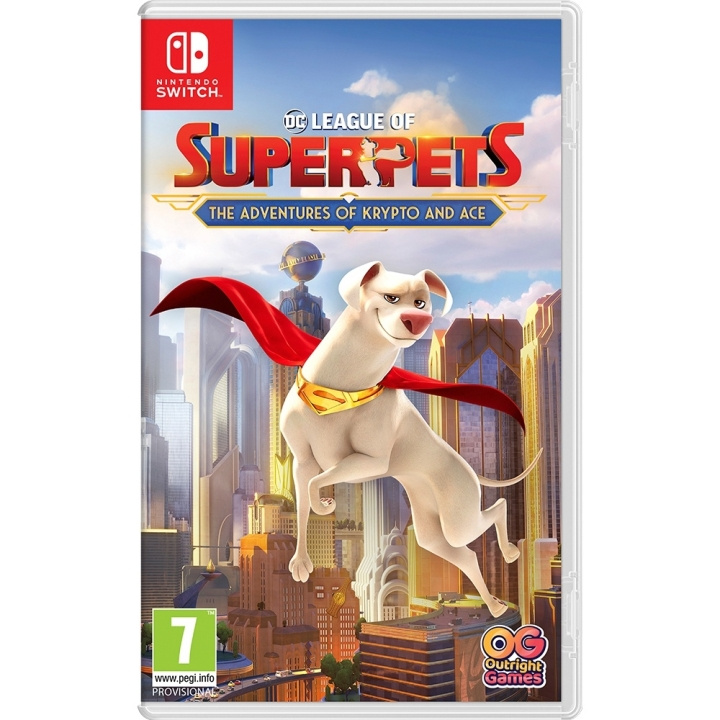 DC League of Super-Pets: The Adventures of Krypto and Ace (Switch) ryhmässä KODINELEKTRONIIKKA / Pelikonsolit & Tarvikkeet / Nintendo Switch / Pelit @ TP E-commerce Nordic AB (D02676)