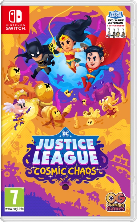 DC\'s Justice League: Cosmic Chaos (Switch) ryhmässä KODINELEKTRONIIKKA / Pelikonsolit & Tarvikkeet / Nintendo Switch / Pelit @ TP E-commerce Nordic AB (D02719)