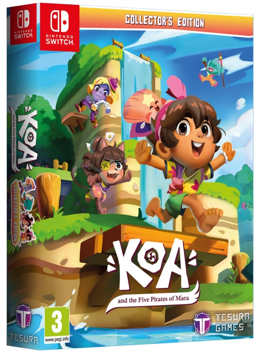 Koa And The Five Pirates of Mara (Collector\'s Edition) (Switch) ryhmässä KODINELEKTRONIIKKA / Pelikonsolit & Tarvikkeet / Nintendo Switch / Pelit @ TP E-commerce Nordic AB (D02760)