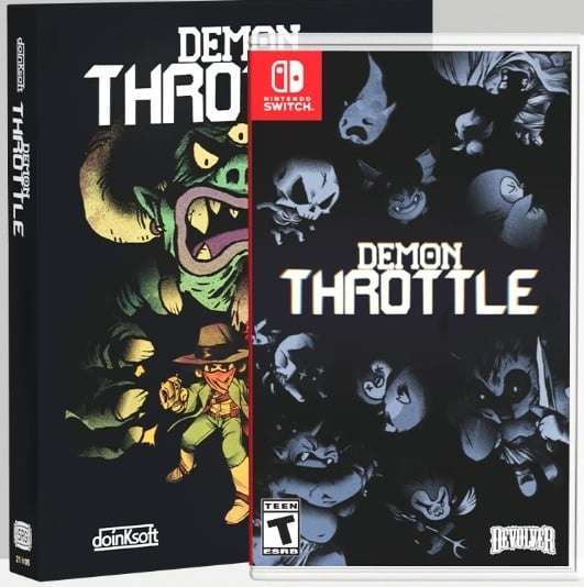 Demon Throttle - Collectors Edition (Special Reserve Games) (Switch) ryhmässä KODINELEKTRONIIKKA / Pelikonsolit & Tarvikkeet / Nintendo Switch / Pelit @ TP E-commerce Nordic AB (D02768)