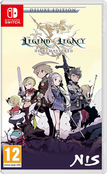 The Legend of Legacy HD Remastered (Deluxe Edition) (Switch) ryhmässä KODINELEKTRONIIKKA / Pelikonsolit & Tarvikkeet / Nintendo Switch / Pelit @ TP E-commerce Nordic AB (D02780)