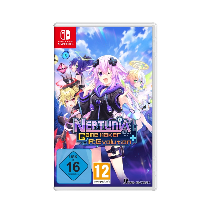 Neptunia Game Maker R:Evolution (Day One Edition) (Switch) ryhmässä KODINELEKTRONIIKKA / Pelikonsolit & Tarvikkeet / Nintendo Switch / Pelit @ TP E-commerce Nordic AB (D02790)