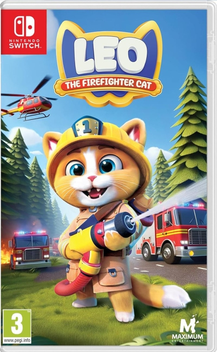 Leo the Firefighter Cat (Switch) ryhmässä KODINELEKTRONIIKKA / Pelikonsolit & Tarvikkeet / Nintendo Switch / Pelit @ TP E-commerce Nordic AB (D02797)