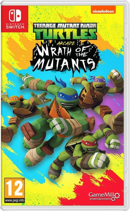 Teenage Mutant Ninja Turtles: Wrath of the Mutants (Switch) ryhmässä KODINELEKTRONIIKKA / Pelikonsolit & Tarvikkeet / Nintendo Switch / Pelit @ TP E-commerce Nordic AB (D02798)