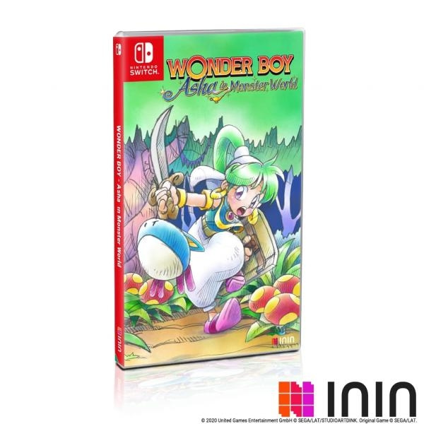 Wonder Boy: Asha in Monsterland Limited Edition - (Strictly Limited Games) (Switch) ryhmässä KODINELEKTRONIIKKA / Pelikonsolit & Tarvikkeet / Nintendo Switch / Pelit @ TP E-commerce Nordic AB (D02800)