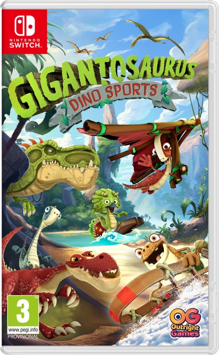 Gigantosaurus: Dino Sports (Switch) ryhmässä KODINELEKTRONIIKKA / Pelikonsolit & Tarvikkeet / Nintendo Switch / Pelit @ TP E-commerce Nordic AB (D02807)