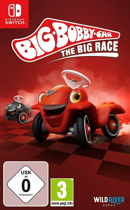 Big Bobby Car: The Big Race (Switch) ryhmässä KODINELEKTRONIIKKA / Pelikonsolit & Tarvikkeet / Nintendo Switch / Pelit @ TP E-commerce Nordic AB (D02814)