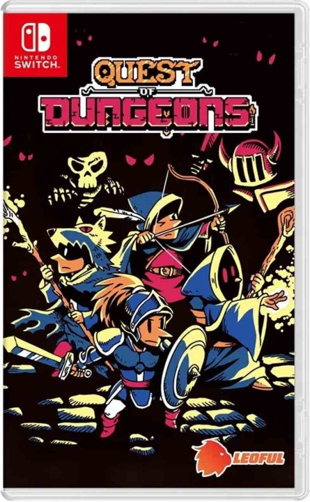 Quest of Dungeons (Import) (Switch) ryhmässä KODINELEKTRONIIKKA / Pelikonsolit & Tarvikkeet / Nintendo Switch / Pelit @ TP E-commerce Nordic AB (D02851)