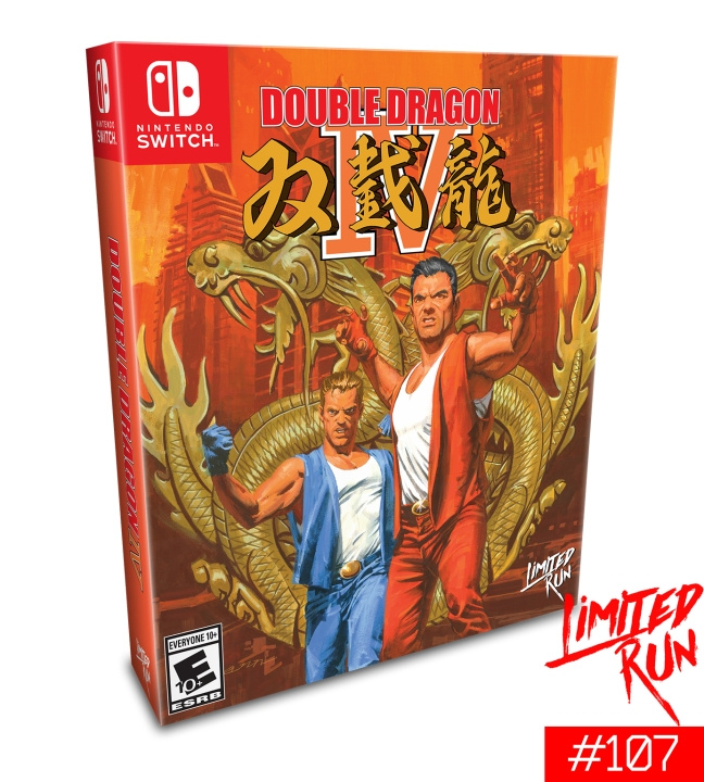 Double Dragon IV Classic Edition (#107) (Import) (Switch) ryhmässä KODINELEKTRONIIKKA / Pelikonsolit & Tarvikkeet / Nintendo Switch / Pelit @ TP E-commerce Nordic AB (D02866)