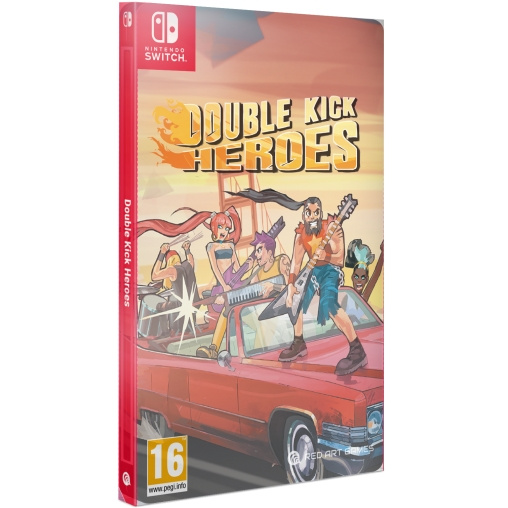 Double Kick Heroes (Steelbook Edition) (Switch) ryhmässä KODINELEKTRONIIKKA / Pelikonsolit & Tarvikkeet / Nintendo Switch / Pelit @ TP E-commerce Nordic AB (D02878)