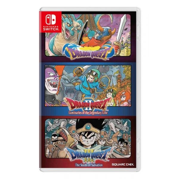 Dragon Quest I, II & III (1, 2 & 3) Collection (Import) (Switch) ryhmässä KODINELEKTRONIIKKA / Pelikonsolit & Tarvikkeet / Nintendo Switch / Pelit @ TP E-commerce Nordic AB (D02904)