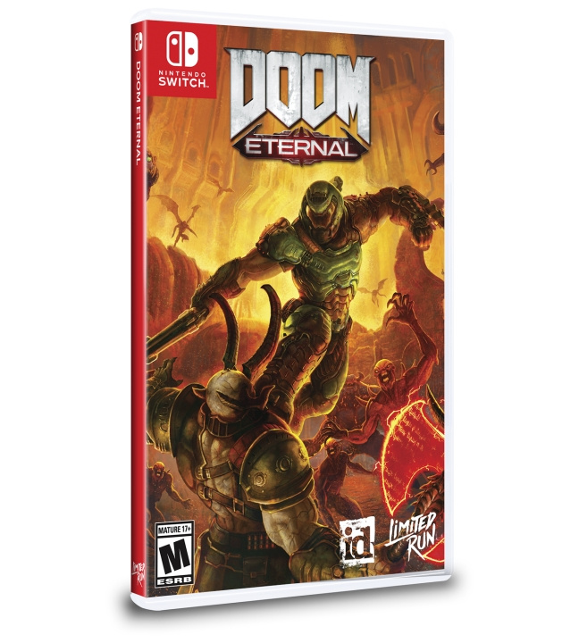 DOOM Eternal (Limited Run Games) (Import) (Switch) ryhmässä KODINELEKTRONIIKKA / Pelikonsolit & Tarvikkeet / Nintendo Switch / Pelit @ TP E-commerce Nordic AB (D02944)