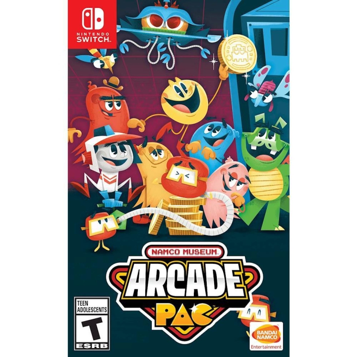 Namco Museum Arcade Pac (Import) (Switch) ryhmässä KODINELEKTRONIIKKA / Pelikonsolit & Tarvikkeet / Nintendo Switch / Pelit @ TP E-commerce Nordic AB (D02946)