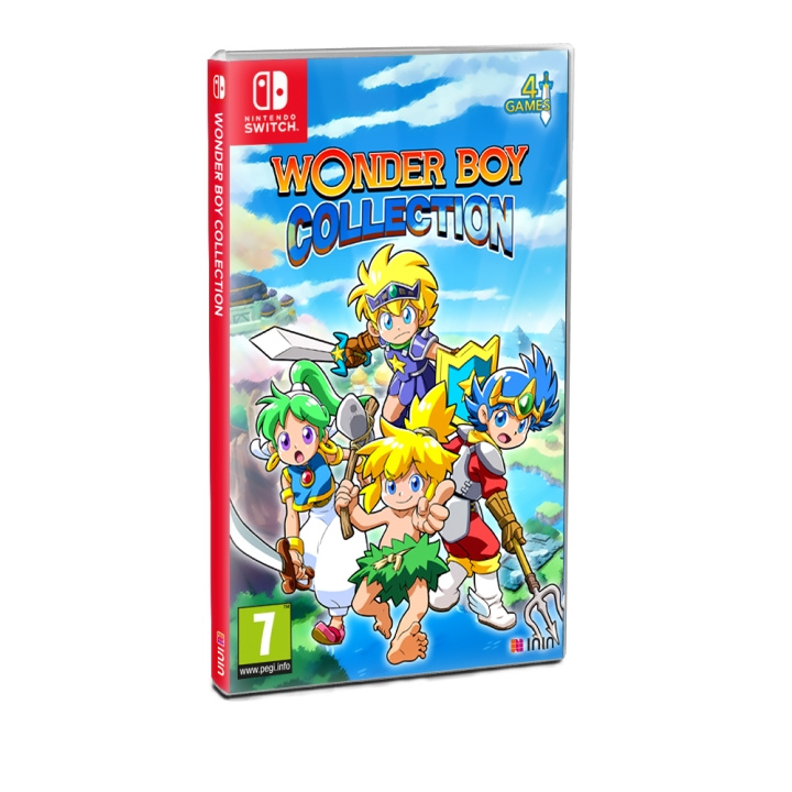 Wonder Boy Collection (Switch) ryhmässä KODINELEKTRONIIKKA / Pelikonsolit & Tarvikkeet / Nintendo Switch / Pelit @ TP E-commerce Nordic AB (D02949)