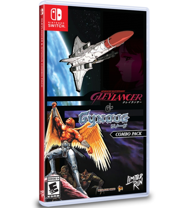 Gleylancer & Gynoug Combo Pack (Limited Run) (Import) (Switch) ryhmässä KODINELEKTRONIIKKA / Pelikonsolit & Tarvikkeet / Nintendo Switch / Pelit @ TP E-commerce Nordic AB (D02952)