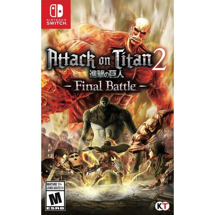 Attack on Titan 2: Final Battle (Import) (Switch) ryhmässä KODINELEKTRONIIKKA / Pelikonsolit & Tarvikkeet / Nintendo Switch / Pelit @ TP E-commerce Nordic AB (D02981)