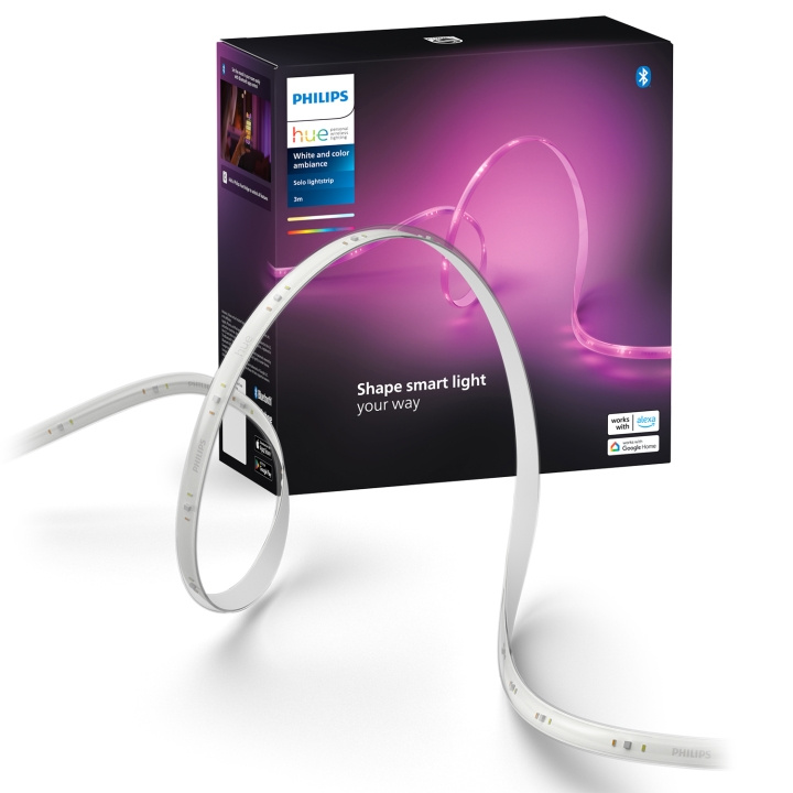 Philips Hue Solo lightstrip 3m ryhmässä KOTI, TALOUS JA PUUTARHA / Älykodit / Älykäs valaistus @ TP E-commerce Nordic AB (D03044)