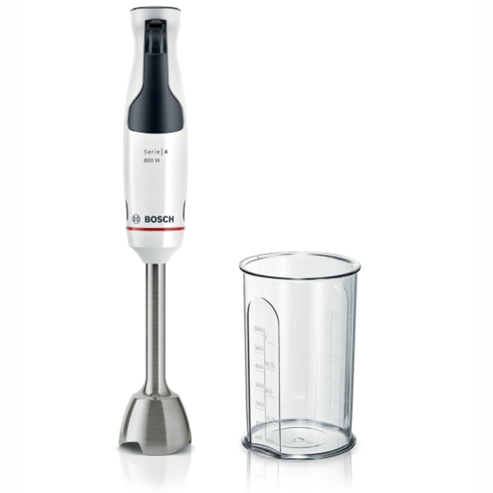 Bosch Stavmixer MSM4W410 inkl Bägare Anti Splash tec ryhmässä KOTI, TALOUS JA PUUTARHA / Kodinkoneet / Yleiskoneet ja monitoimikoneet / Sauvasekoittimet @ TP E-commerce Nordic AB (D03051)