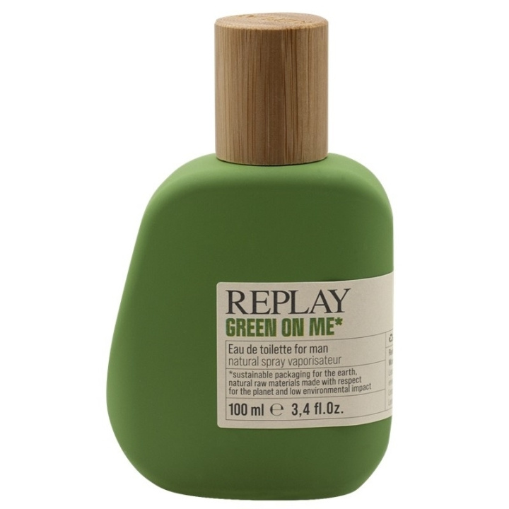 Replay Green On Me Man Edt 100ml ryhmässä KAUNEUS JA TERVEYS / Tuoksut & Parfyymit / Parfyymit / Miesten Tuoksut @ TP E-commerce Nordic AB (D03059)