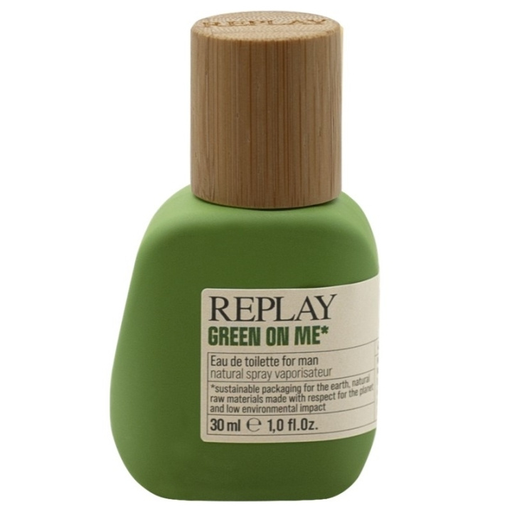 Replay Green On Me Man Edt 30ml ryhmässä KAUNEUS JA TERVEYS / Tuoksut & Parfyymit / Parfyymit / Miesten Tuoksut @ TP E-commerce Nordic AB (D03060)