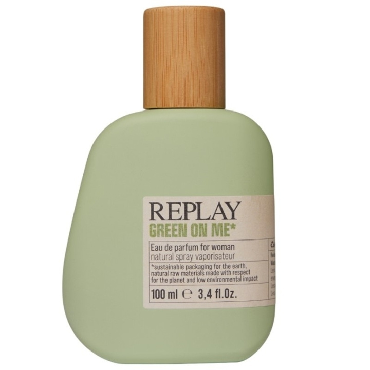 Replay Green On Me Woman Edp 100ml ryhmässä KAUNEUS JA TERVEYS / Tuoksut & Parfyymit / Parfyymit / Naisten Tuoksut @ TP E-commerce Nordic AB (D03062)