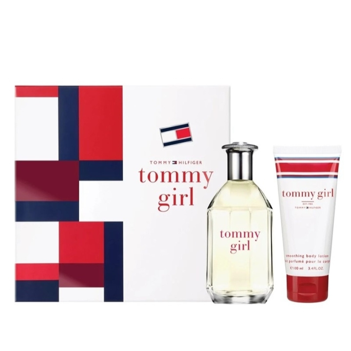 Tommy Hilfiger Giftset Tommy Hilfiger Tommy Girl Edt 100ml + Body Wash 100ml ryhmässä KAUNEUS JA TERVEYS / Lahjapakkaukset / Naisten lahjapakkaukset @ TP E-commerce Nordic AB (D03075)