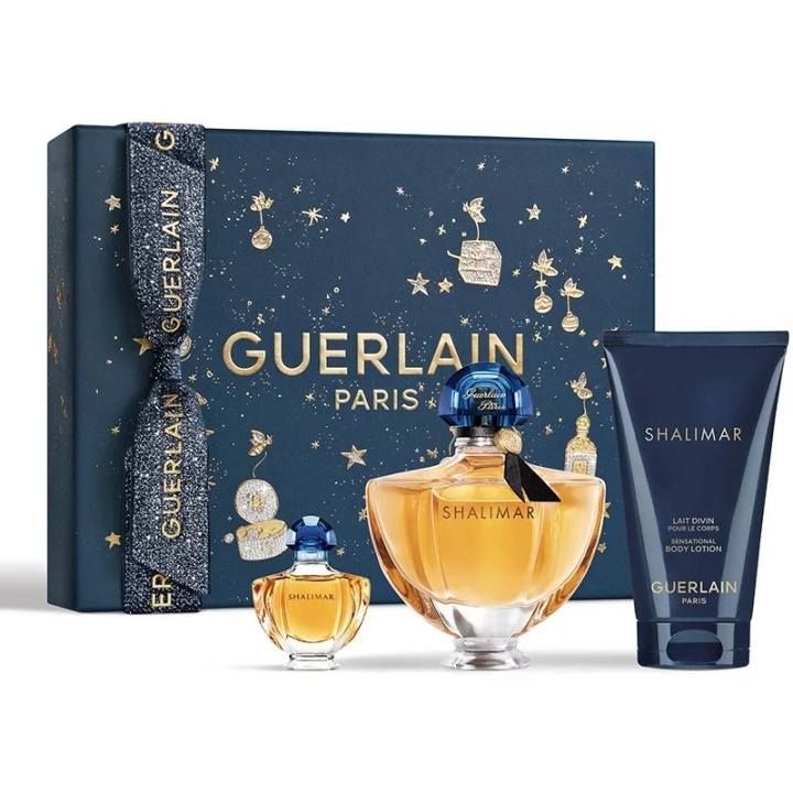 Guerlain Giftset Guerlain Shalimar Edp 50ml + Body Lotion 75ml + Edp 5ml ryhmässä KAUNEUS JA TERVEYS / Lahjapakkaukset / Naisten lahjapakkaukset @ TP E-commerce Nordic AB (D03089)