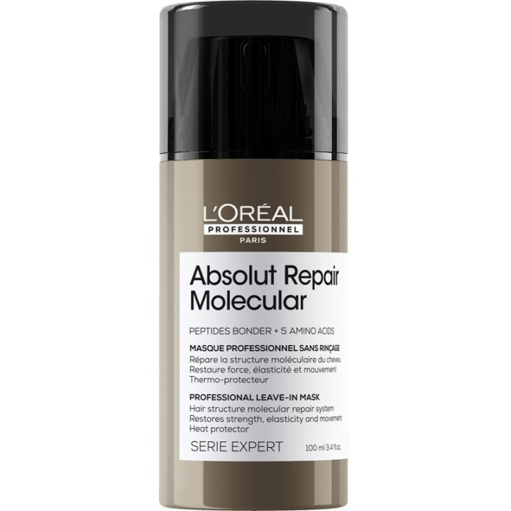 L\'ORÉAL PARIS LOreal Professionnel Serie Expert Absolut Repair Molecular Leave-in Mask 100ml ryhmässä KAUNEUS JA TERVEYS / Hiukset &Stailaus / Hiustenhoito / Hiusnaamio @ TP E-commerce Nordic AB (D03093)