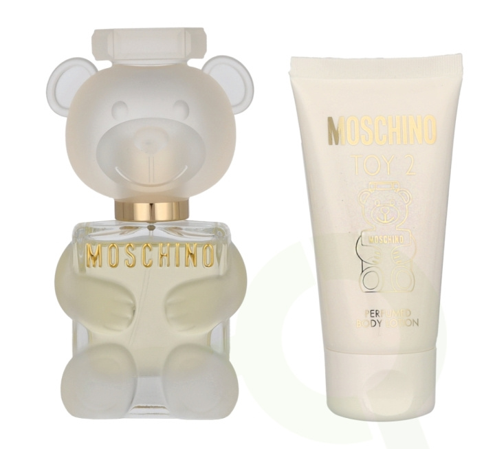 Moschino Toy 2 Giftset 80 ml Edp Spray 30ml/Body Lotion 50ml ryhmässä KAUNEUS JA TERVEYS / Lahjapakkaukset / Naisten lahjapakkaukset @ TP E-commerce Nordic AB (D03151)