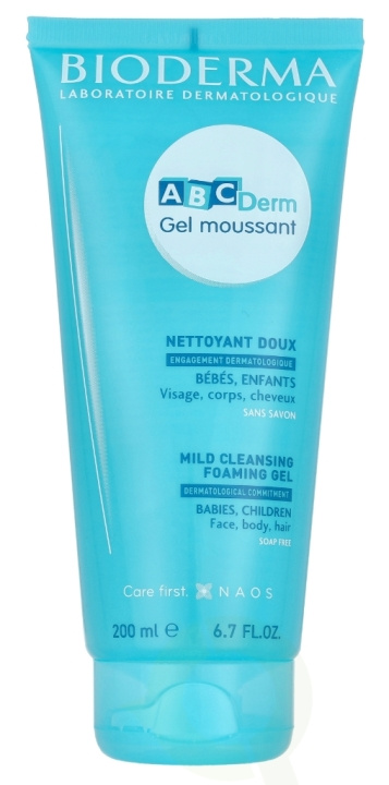 Bioderma ABCDerm Moussant Tube 200 ml ryhmässä KAUNEUS JA TERVEYS / Ihonhoito / Kehon hoito / Kylpy- ja suihkugeelit @ TP E-commerce Nordic AB (D03157)