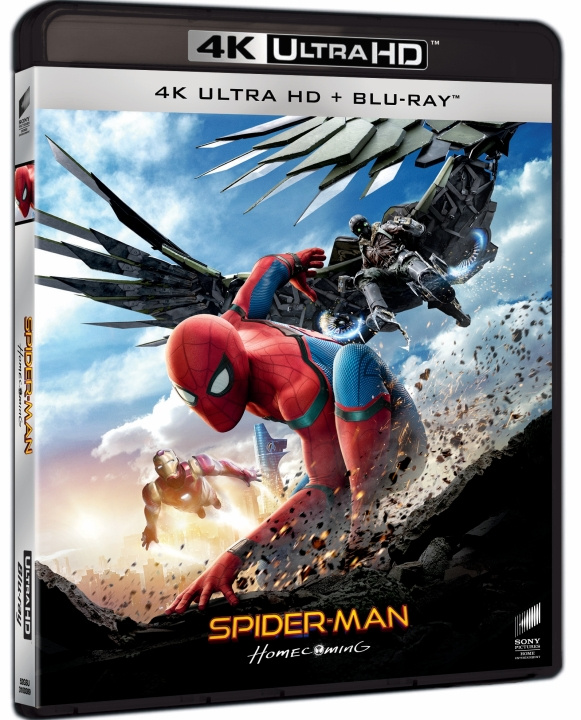 Spider-Man: Homecoming (4K Blu-Ray) ryhmässä KODINELEKTRONIIKKA / Ääni & Kuva / TV & Tarvikkeet / Elokuvat / Blu-ray @ TP E-commerce Nordic AB (D03186)