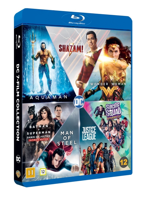 DC Comics 7-Film Collection ryhmässä KODINELEKTRONIIKKA / Ääni & Kuva / TV & Tarvikkeet / Elokuvat / Blu-ray @ TP E-commerce Nordic AB (D03228)