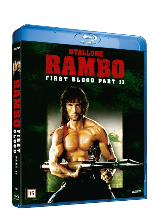 Rambo 2: First Blood Part 2 - Blu ray ryhmässä KODINELEKTRONIIKKA / Ääni & Kuva / TV & Tarvikkeet / Elokuvat / Blu-ray @ TP E-commerce Nordic AB (D03229)