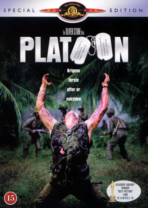 Platoon - MGM Special Edition - DVD ryhmässä KODINELEKTRONIIKKA / Ääni & Kuva / TV & Tarvikkeet / Elokuvat / DVD @ TP E-commerce Nordic AB (D03232)